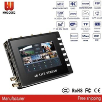K21-5G 5G HDMI SDI 4K Multi-Camera Live Streaming Studio Device Encoder Decoder switcher Recorder Monitor Mixer 4in1 Equipment