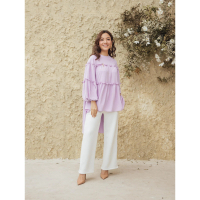 Wearing Klamby | Yola Blouse Taro