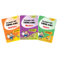 Vở luyện viết tiếng anh : Starters , Movers , Flyers - lẻ tùy chọn : Tập viết tiếng anh theo Cambrid
