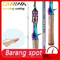 [24H-Pengiriman] DAIWA joran pancing Carbon Spinning riptide Rod Casting Rod Ultralight Fishing Rod 