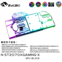 Bykski N-ST2070XGAMING-X,GPU Water Block For ZOTAC RTX2070/2060/2080 Supper 8GB X GAMING OC Graphics Card,VGA Liquid Cooler