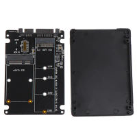 NGFF อยู่ในระดับต่ำ SATA 3อะแดปเตอร์ SSD ของ HDD ภาพใหญ่ mSATA การ์ด SSD M.2 SATA