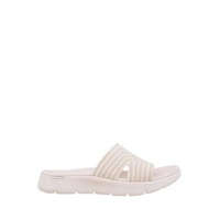 Sandal Wanita Skechers Go Walk Flex Sandal Women's Sneaker - Natural Original 39