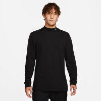 【NIKE 耐吉】上衣 男款 長袖上衣 運動 AS M NL LS MOCK NECK SHIRT 黑 DX5869-010