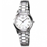 CASIO 時尚典雅服貼舒適腕錶(LTP-1275D-7A)-丁字白面/25mm / 考試錶