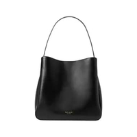Kate Spade Grace Leather Hobo Bag Black Black