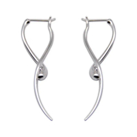 【Georg Jensen 喬治傑生】#634C Mercy 純銀針式耳環