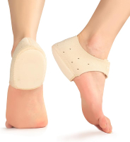 Plantar Fasciitis Heel Cup Protectors - Promifun Heel Cups for Heel SpurAchilles TendinitisCracked H