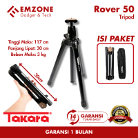 Takara Rover 50 Lightweight Travel Tripod with Ballhead Free Bag