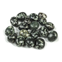 1PcNatural Chinese Writing Tumble Stone / It’s Help Anxiety · Balance · Clarity · Communication · Co
