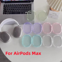 Soft TPU Case For Airpod Max All inclusive protection Cover transparent earphone Anti scratch Case for apple airpods max 2020