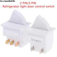 New 1pc 3Pin Refrigerator Door Lamp Light Switch For Panasonic Haier Freezer Parts AC 5A 250V Universal Fridge Household Access