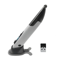 2.4G Wireless Mouse Pen 4 Keys Vertical Pen-Shaped Stylus BT Mouse Voice Translation 1600 DPI Digital Pen for PC Laptop Notebook