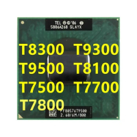 T8300 T9300 T9500 T8100 T7500 T7700 T7800 CPU Processor Socket P Dual Core PM965 GL40