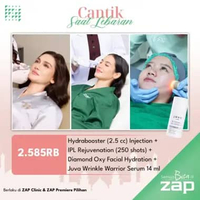 Hydrabooster (2.5 cc) Injection + IPL Rejuvenation Double (250 shots) + Diamond Oxy Facial Hydration