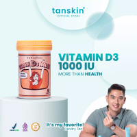Tan Skin Tanskin - TAN Wellness Vitamin D3 1000 IU 60 Kapsul / Suplemen Kalsium Tulang Dewasa BPOM - Single