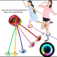 Mainan Yoyo Kaki - Flashing Jumping Ball - Hula hoop kaki Set Hadiah