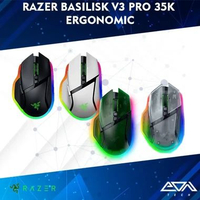 Razer Basilisk V3 Pro 35K Ergonomic Wireless Gaming Mouse white