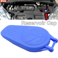 For Ford Focus C-Max Mondeo 4 S-Max 3M5117632AB 1250896 Windshield Wiper Washer Fluid Reservoir Cover Water Tank Bottle Cap