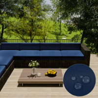 Outdoor Waterproof Sofa Cushion Cover Outdoor Garden Rattan Chair Sunscreen Cushion Protective Cover