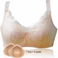 Breast Form Bra Mastectomy Women Bra Designed with for Silicone Breast Prosthesis