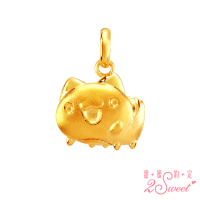 【2sweet 甜蜜約定】貓貓蟲咖波經典系列純金墜飾 約0.63錢(甜蜜約定 貓貓蟲咖波 金飾)