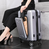 20"24"inch Women Rolling Luggage Travel Suitcase Case with Laptop Bag Men Universal wheel Trolley PC Box trolley luggage bag