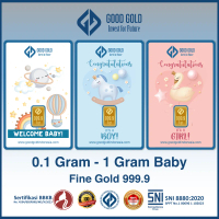 Logam Mulia Good Gold edisi WelcomeBaby/ Emas Batangan/ Emas Murni 24K