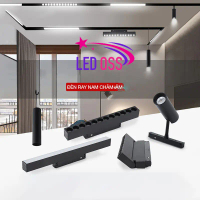 Ray dàyĐèn LED Tiêu Điểm thanh ray nam châm đủ mọi công suất 6W 12W 18W