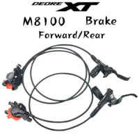 DEORE XT BR-M8100 disc brake set mtb disk brake hydraulic 2 pistons brake Brake Lever Cross Country brake bike accessories