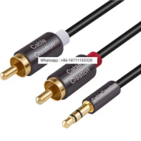 Video Extension Low Noise Speaker For Medica Player 2rca To 2rca Manufacturer Extension Audio Cable