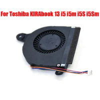 Laptop CPU Fan For Toshiba For KIRAbook 13 i5 i5m i5S i5Sm Touch 13 i7 i7S i7S1 i7S1X i7SC Touch DC5V 0.34A New