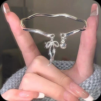 Best Seller Flash Sale ⚡ JOJO COCO Bow Knot Bell Bracelet Niche Sweet Princess Bracelet Versatile Gi