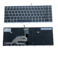 New/Orig US Laptop Keyboard For HP Probook 430 G5 440 G5 445 G5 645 G5 640 G4 645 G4 640 G5 Silver PC Replacement L00735