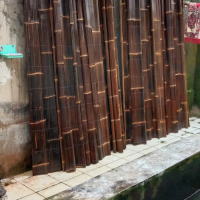 PREMIUM krey bambu hitam size 1x2 mtr/krei bambu hitam/tirai bambu hitam