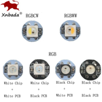 10~500Pcs 4-Pin WS2812B WS2812 LED Chip &amp; Heatsink Board 5050 RGB WS2811 IC SK6812 Built-in RGBW LED Chip DC5V