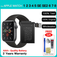 Original Replacement Battery for Apple Watch Series 1 2 3 4 5 SE 6 7 8 iWatch S1 S2 S3 GPS LTE S4 S5 S6 S7 S8 4G 38/40/42/44mm
