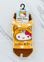 【震撼精品百貨】Hello Kitty 凱蒂貓~台灣授權sanrio三麗鷗 KITTY襪子(22~24CM)狗狗*00613
