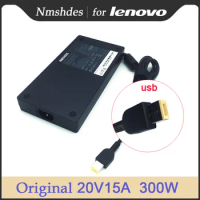 NMSHDES 20V 15A 300W AC Adapter Charger For Lenovo Legion 5i 82RB0056US Pro 16 G7 Power Supply