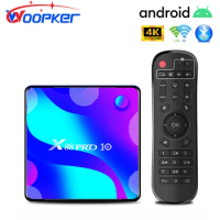 Woopker TV Box Smart TV Box Android 11 RK3318 4K Bluetooth Player 2.4G&amp;5.8GHz WiFi Network Home Smart TV Set Top Box