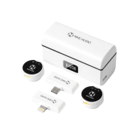 NMC-AUDIO NMC2812 micro thu âm không dây cho điện thoại, nhỏ gọn, hiện đại, có nam châm