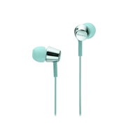 【SONY 】MDR-EX155 淺藍色 細膩金屬 耳道式耳機 ★送收納盒★