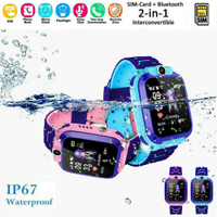 เด็กสมาร์ทนาฬิกาศัพท์ซิมการ์ด Smartwatch ชายบลูทูธนาฬิกา IP67กันน้ำ15ปี Smartwatch เด็ก Q12
