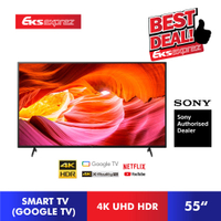 (FREE SHIPPING) Sony 55" X75K 4K Ultra HDR Smart TV (TV) KD-55X75K