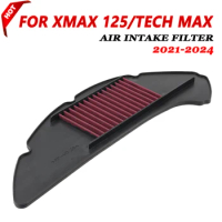 For YAMAHA XMAX125 XMAX 125 TECH MAX 2021 2022 2023 2024 Motorcycle Accessories Air Filter Cleaner P-Y1SC21-01