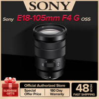 Sony E18-105mm F4 G OSS Power Zoom Large Aperture Mirrorless Camera Lens For A6000 A6400 A6600 A7 III SELP18105G - E PZ