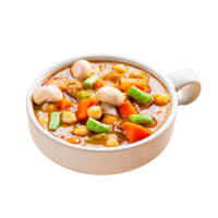 【蘭揚食品】印度蘑菇咖哩200G-植物五辛素-含奶(蔬食/素食/料理包/調理包/咖哩)