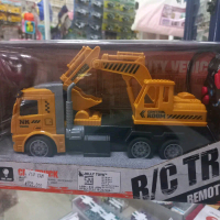 mainan truk excavator rc city truck simulator