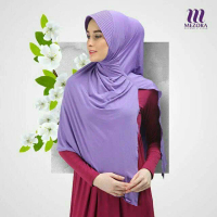 Mezora Bergo Petunia Jilbab Hijab Kerudung Instan