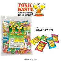 พร้อมส่ง ลูกอมรสเปรี้ยว Toxic Waste Sour Candy  ร้อน